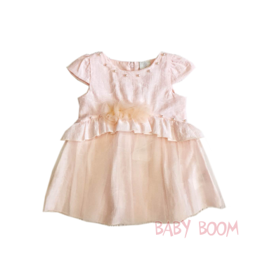 Платье Baby Rose 2163 персиковое, 6-18 мес